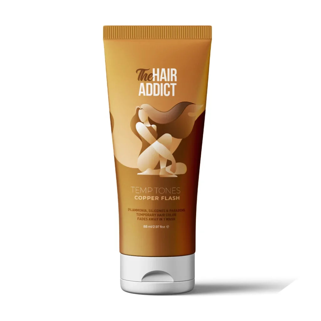 The Hair Addict Temp Tones 88ml Copper Flash