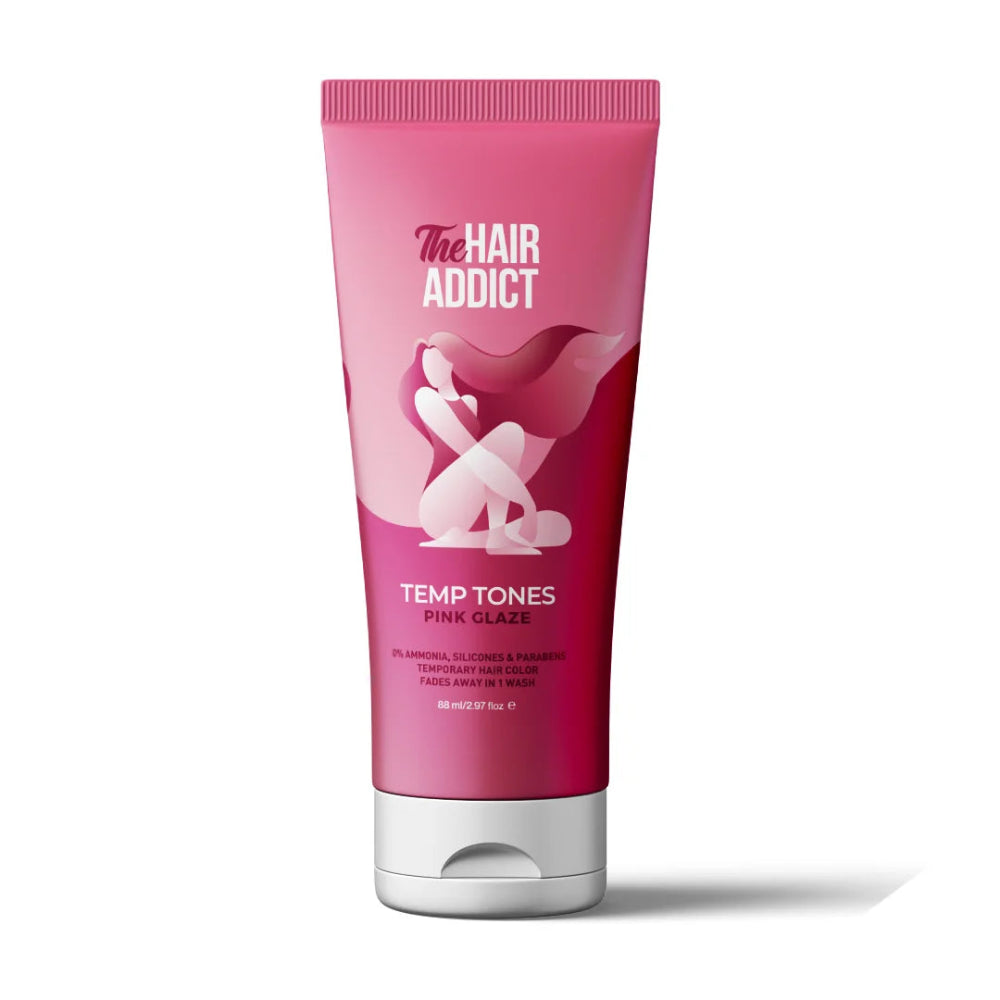 The Hair Addict Temp Tones 88ml Pink Glaze