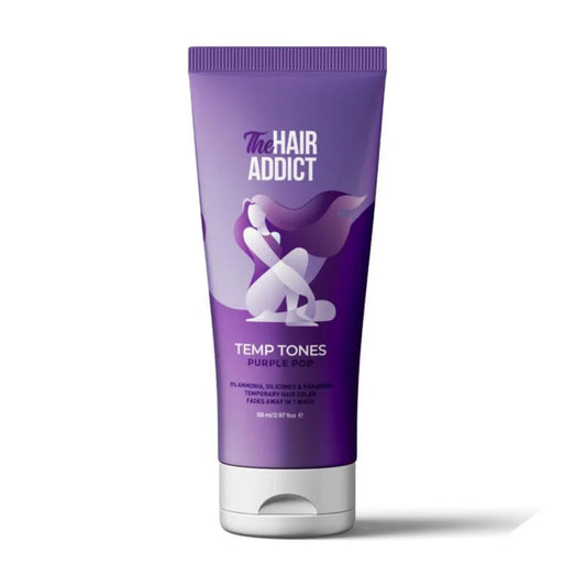 The Hair Addict Temp Tones 88ml Purple Pop