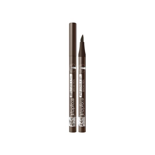 Top Face Pro Comb&Fill Brow Pin 004