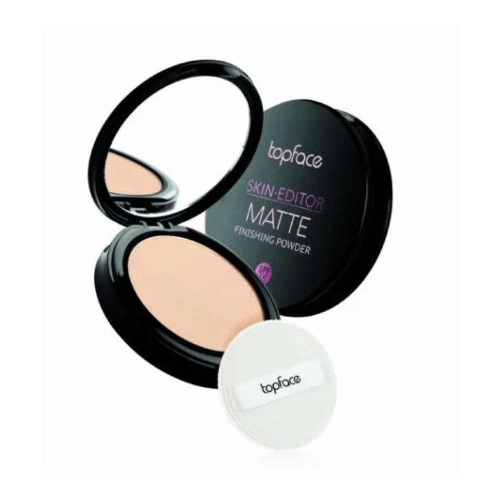 Top Face Skin Editor Matte Compact Powder 006