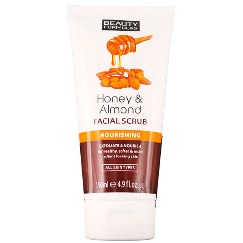Beauty Formulas Honey & Almond Facial Scrub 150ml
