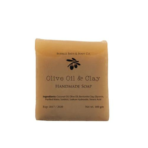 Bubblzz Olive Oil & Clay Soap 160ml