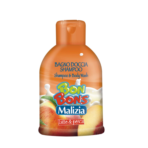 Malizia Bon Bons Latte&Pesca Shampoo 500ml