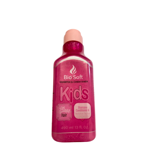 Bio Soft Kids Pink Shampoo & conditioner 490ml