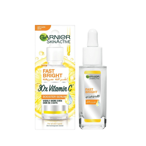 Garnier Fast Bright 30X Vitamin C Booster Serum 15ml