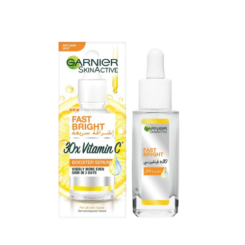 Garnier Fast Bright 30X Vitamin C Booster Serum 30ml