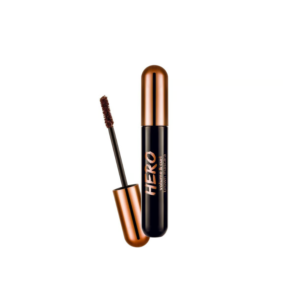 Flormar Hero Volume&Curl Brown Mascara