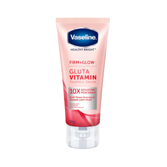 Vaseline Gluta Vitamin Firm+Glow 10X Serum Lotion 180ml