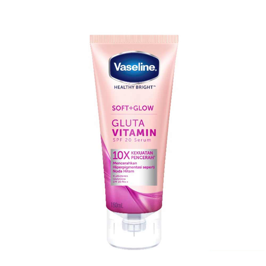 Vaseline Gluta Vitamin Soft+Glow 10X Serum Lotion 180ml
