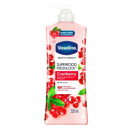 Vaseline Super Food Fresh Lock Cranberry Lotion 320ml
