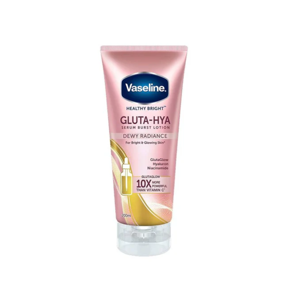 Vaseline Gluta Hya Dewy Radiance Serum Burst Lotion 200ml
