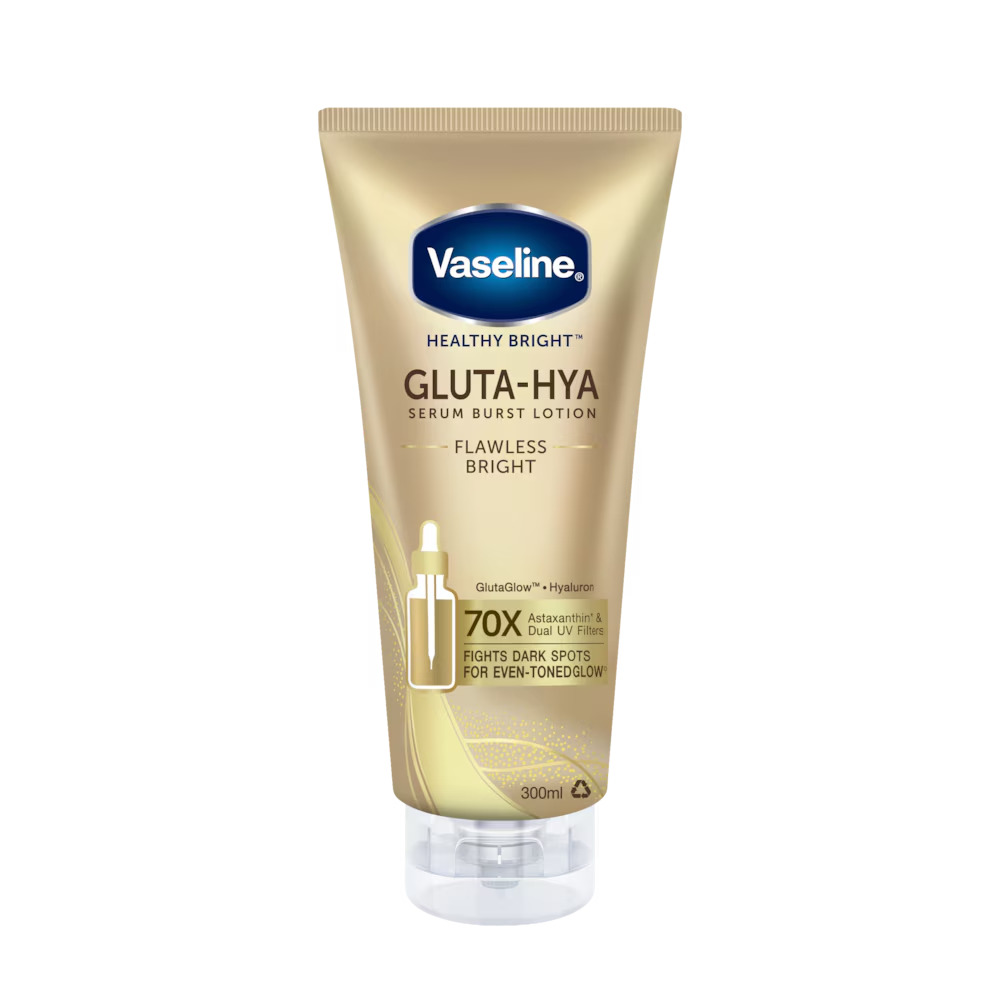 Vaseline Lotion 300ml Gluta Hya Flawless Bright