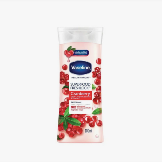 Vaseline Super Food Fresh Lock Cranberry Lotion 100ml