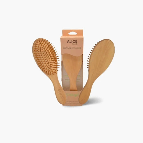 Alice Original Detangler Wood Brush