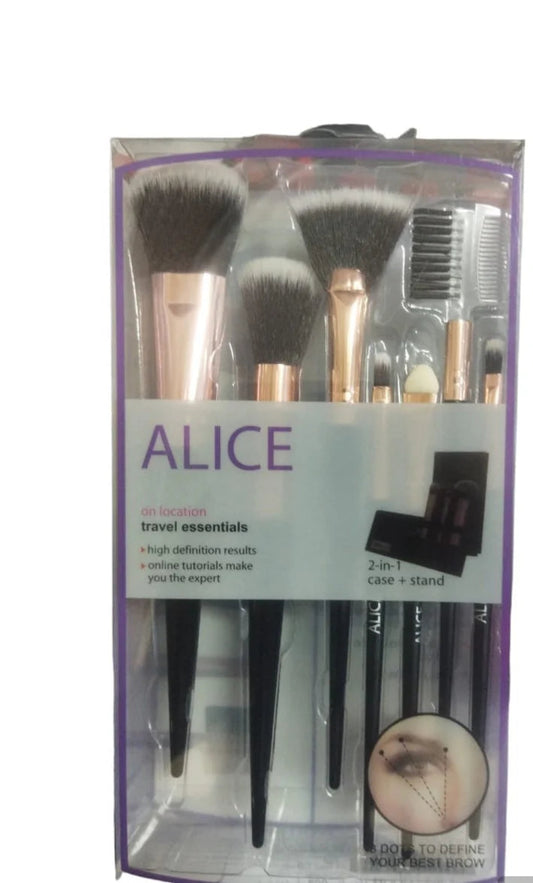 Alice Make Up Brushs Travel Set
