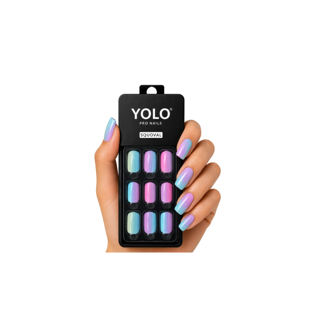 Yolo Pro Nail Squoval 24/12 Short SS-126