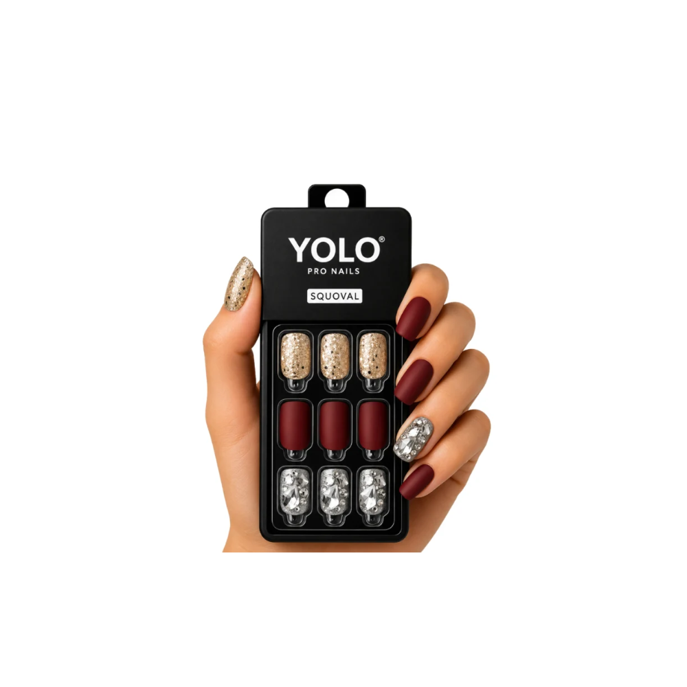 Yolo Pro Nail Squoval 30/12 Short SS-114