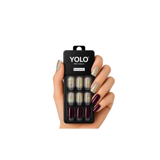 Yolo Pro Nail Squoval 30/12 Short SS-132