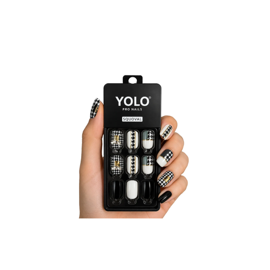 Yolo Pro Nail Squoval 30/12 Short SS-138