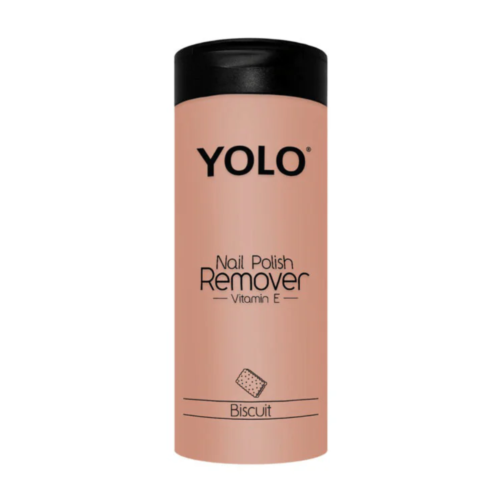 Yolo Vitamin E Biscuit Nail Polish Remover 135ml