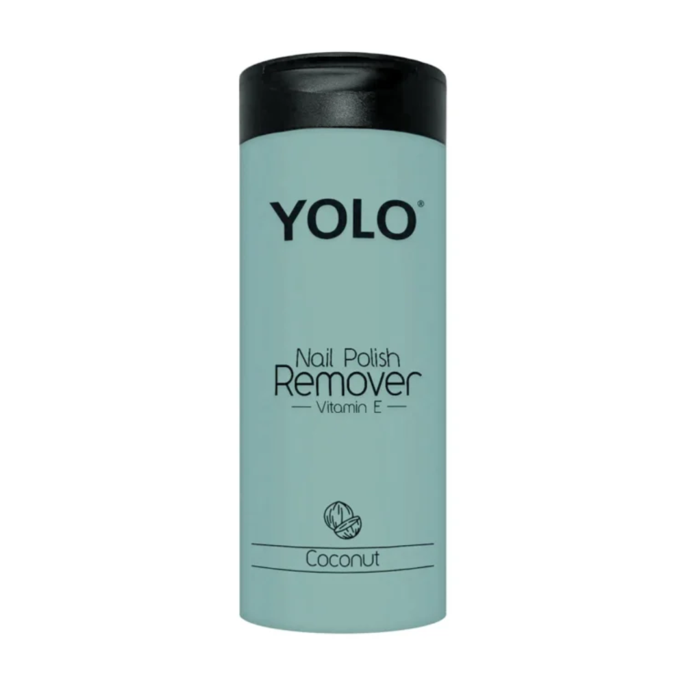 Yolo Vitamin E Coconut Nail Polish Remover 135ml 