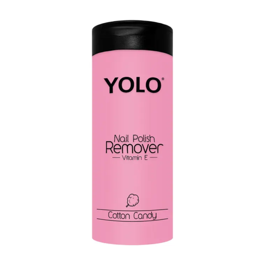 Yolo Vitamin E Cotton Candy Nail Polish Remover 135ml 