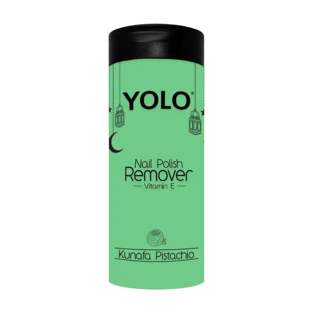 Yolo Vitamin E Pistachio Nail Polish Remover 135ml 