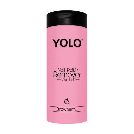 Yolo Vitamin E Strawberry Nail Polish Remover 135ml