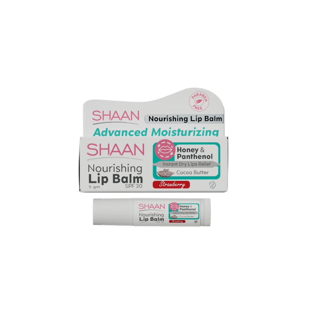 Shaan Nourishing Lip Balm 5ml Strawberry