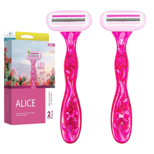 Alice Silky Smooth Shave 3 Blade Mixed AS302