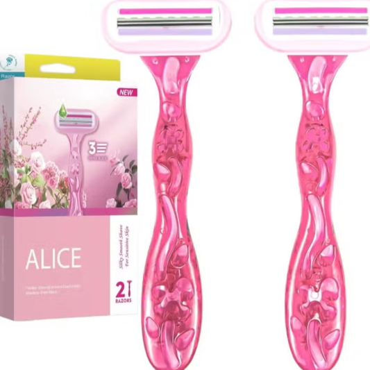 Alice Silky Smooth Shave 3 Blade Sensitive AS301