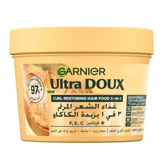 Garnier EG Ultra Doux Curl Restoring 3in1 Masque 390ml