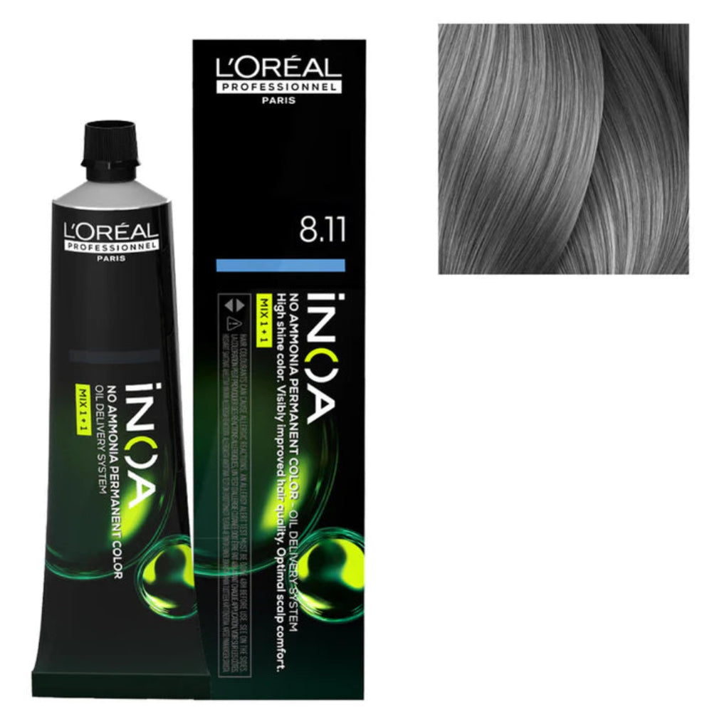 Loreal Expert Inoa Color Cream 60ml 8.11