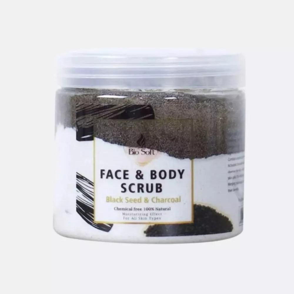 Bio Soft Black Seed&Charcoal Scrub 500ml