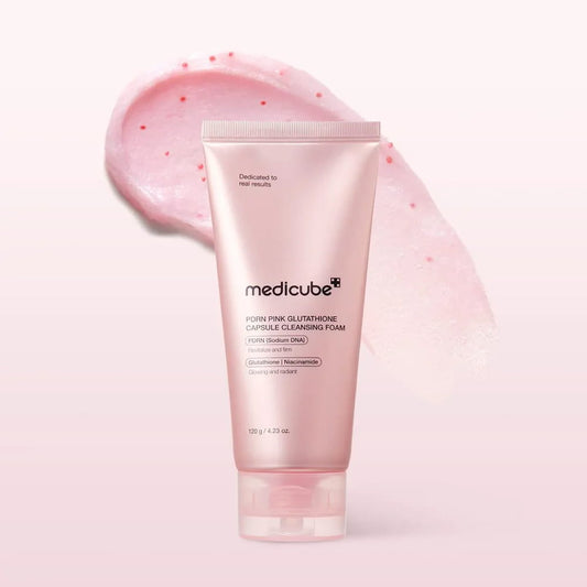 Medicube PDRN Pink Glutathione Capsule Cleansing Foam 120ml
