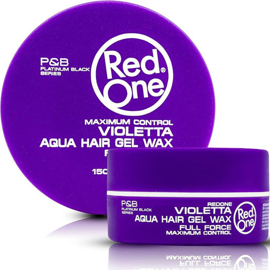 Red One Violetta Aqua Hair Gel Wax 150ml