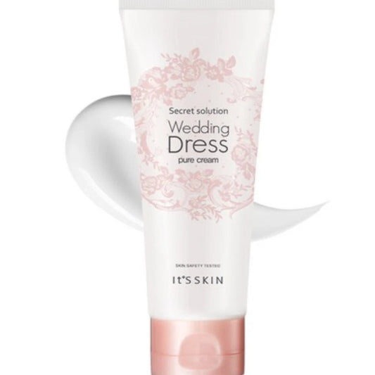 Tube of 'Secret Solution Wedding Dress' pure cream by It's Skin on a white background