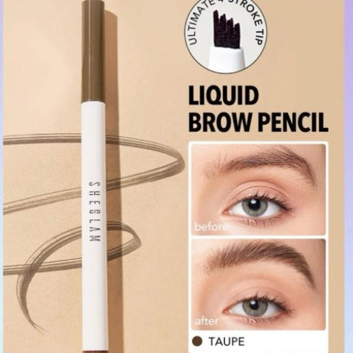 Sheglam Feather Better Liquid Eyebrow Pencil 0.6ml Taupe