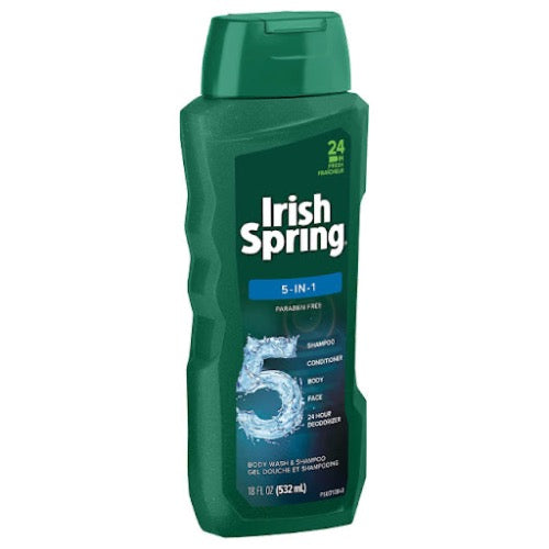 Irish Spring 5in1 Shower 532ml