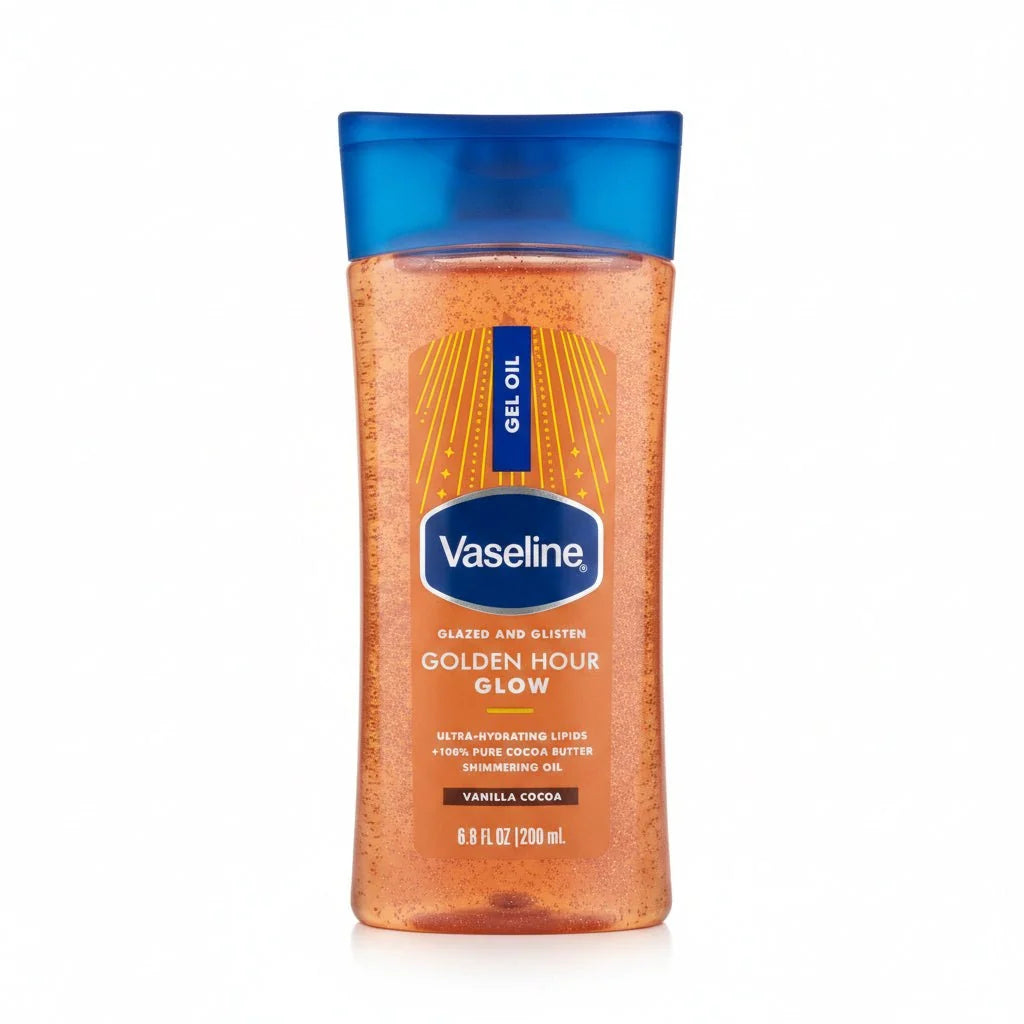 Vaseline Body Gel Oil 200ml Golden Hour Glow