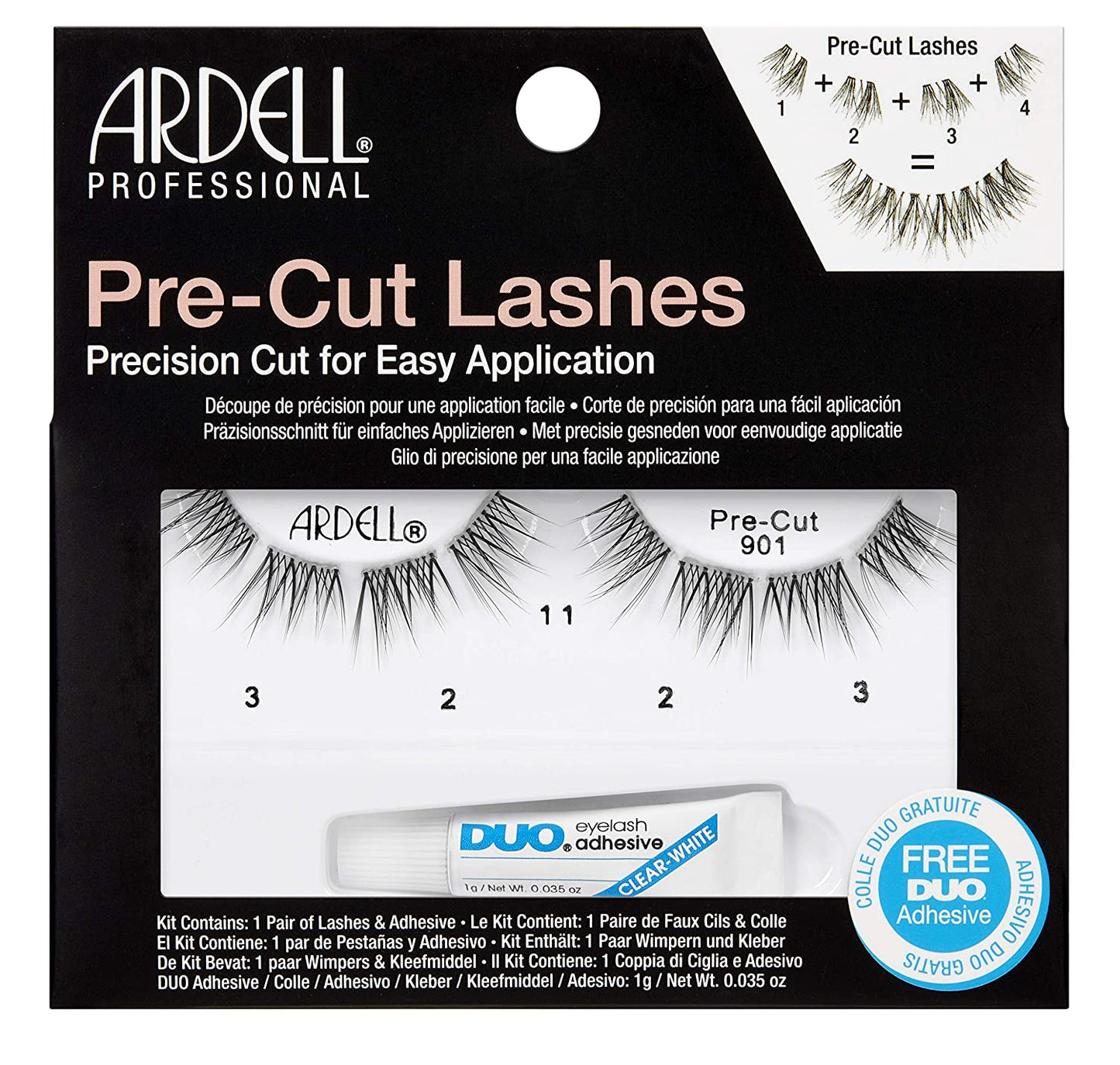 ARDELL PRE CUT LASHES 901