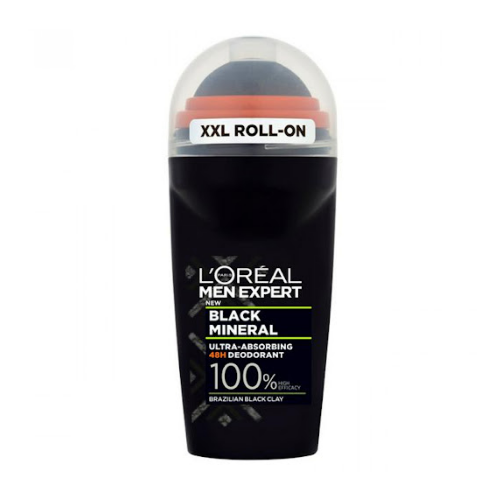 Loreal Men Black Mineral Roll On 50ml