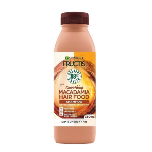 Garnier Fructis Hair Food Macadamia Shampoo 350ml