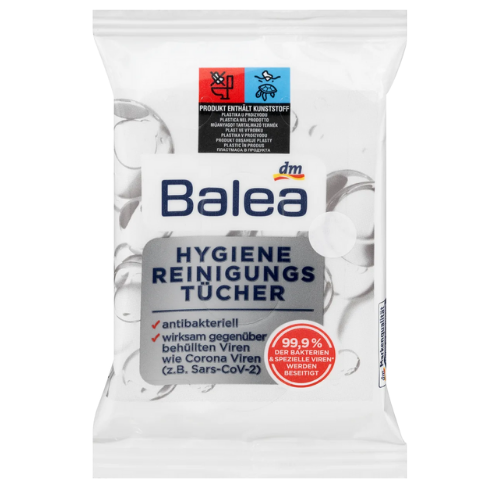 Balea Hygiene 10 Wipes