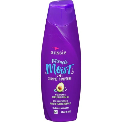 Aussie Miracle Moist Shampoo 2in1 360ml