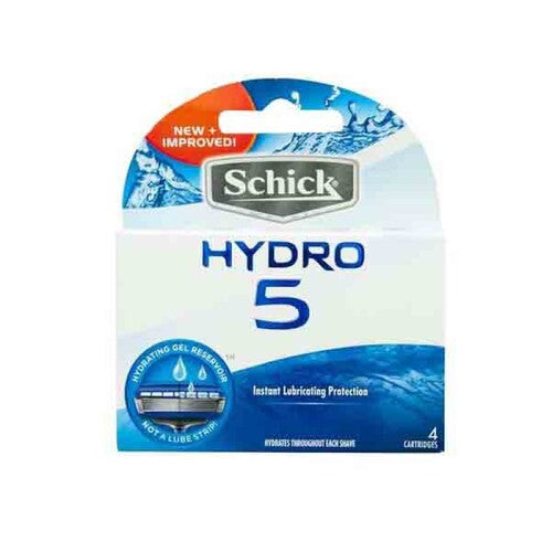 Schick Hydro 5 Blades +4Cartridges