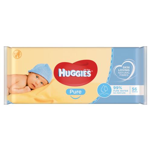 Huggies Baby Pure 56 Wipes