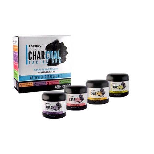 Energy Activated Charcoal Kit 4 Step 150ml