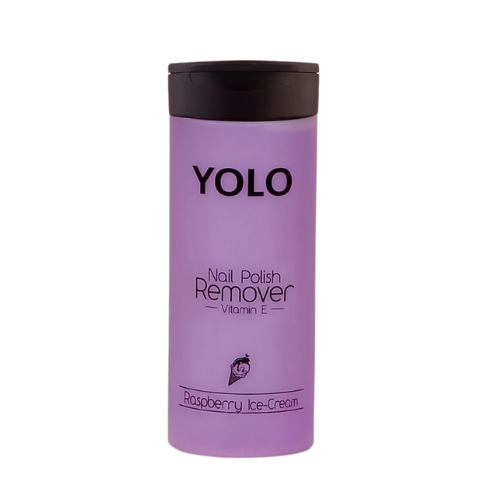 Yolo Nail Polish Remover Raspberry Ice Cream 135ml